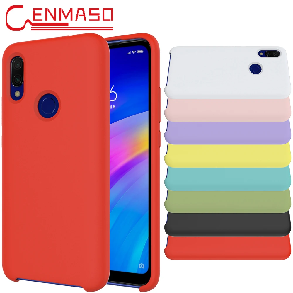 

For Xiaomi Redmi 6A 6 Note 7 Pro 5 Plus Case for Xiaomi Mi 9 SE A2 8 Lite 6 6X Mix 2 2S Max 3 Plus Soft Liquid Silicon Back Case