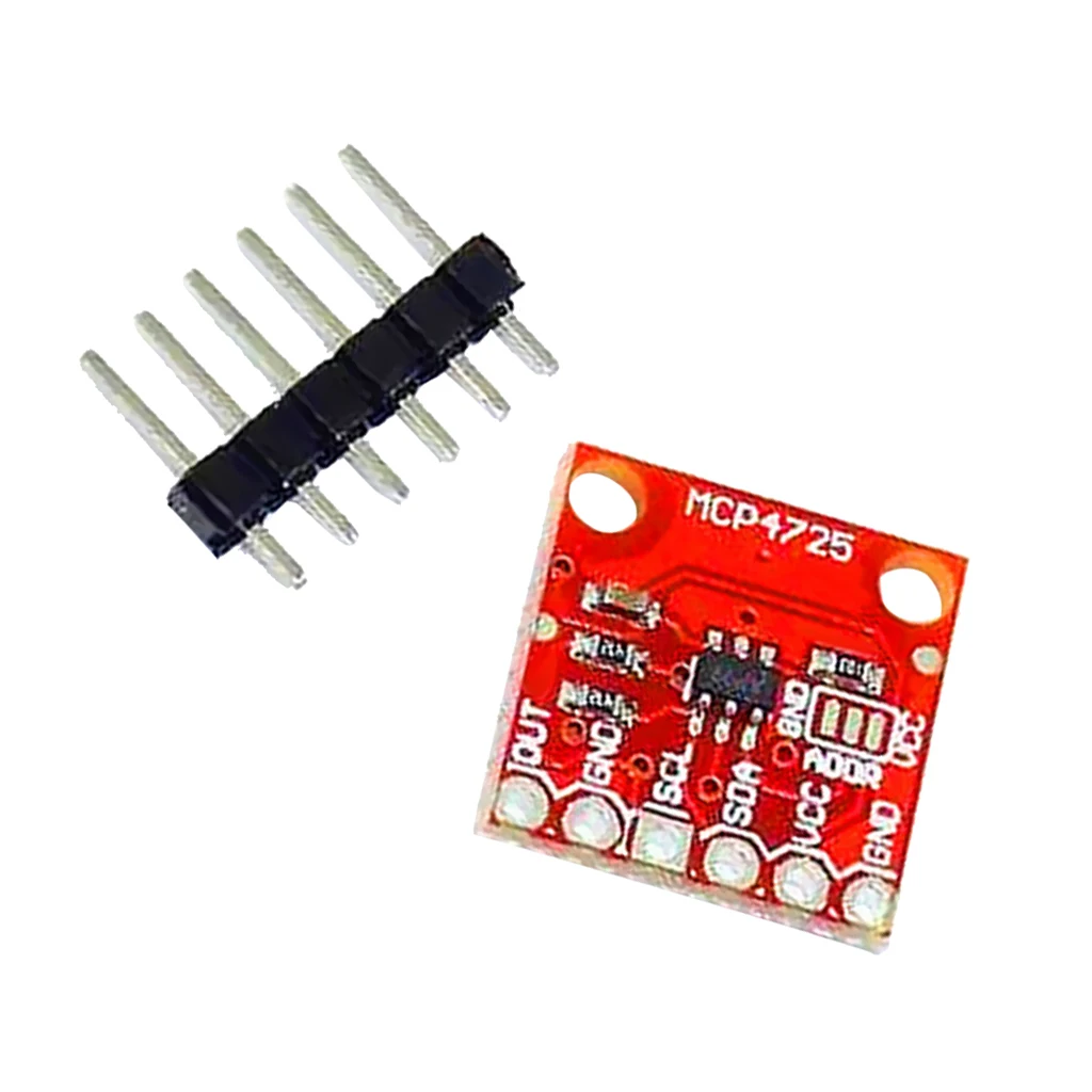 MCP4725 12C DAC Breakout Module Development Board 12 Bit Breakout Resolution
