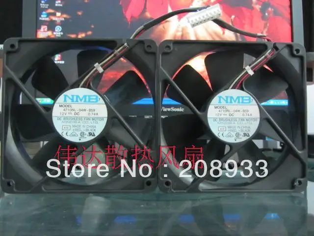 Для NMB 12025 DC 12V 0.74A 4710NL-04W-B59 | Компьютеры и офис