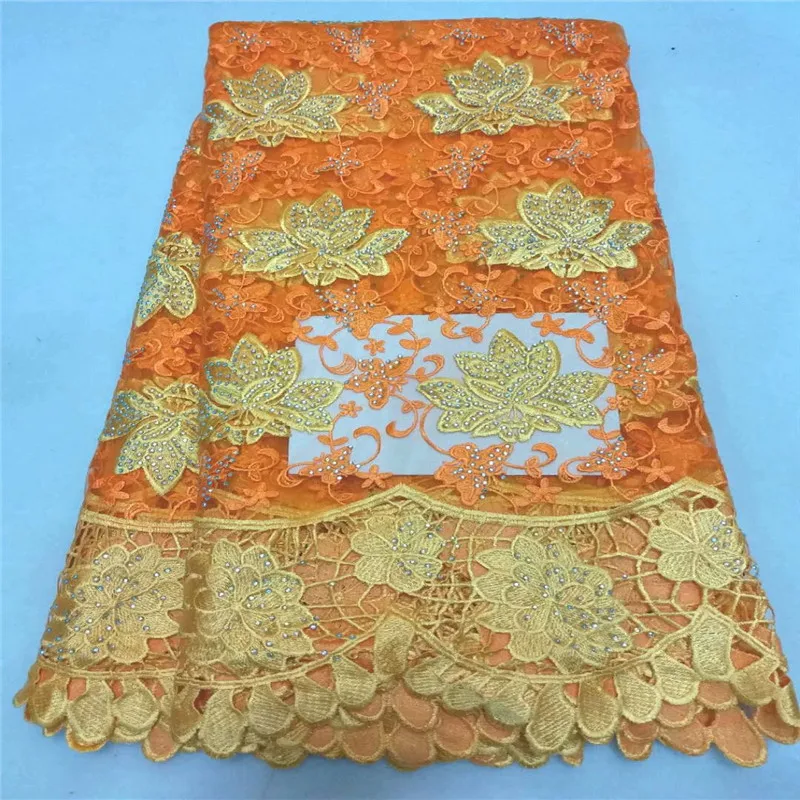 

ZQ!blue african lace fabrics 5yard guipure lace fabric 2018 high quality african cord lace fabric for wedding dresses ! P112230