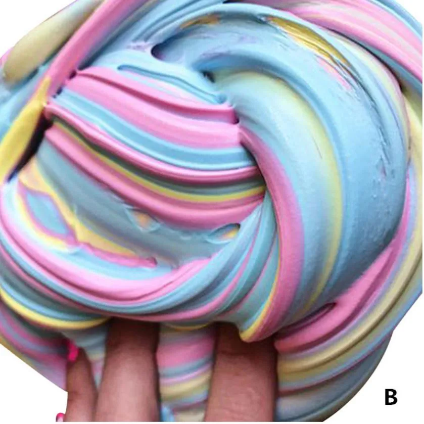 

2019 Fluffy Floam Slime Scented Stress Relief Kids Toy Sludge Toy Squishy Stress Relief Toy Funny Kids Gift