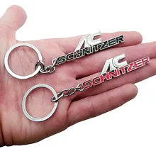 1 шт. 3D металлический ключ для авто кольцо эмблема брелок автомобиля аксессуары цепочки для ключей для BMW AC SCHNITZER м M3 M5 E34 E36 E60 E90 E46 E39 X3 X5