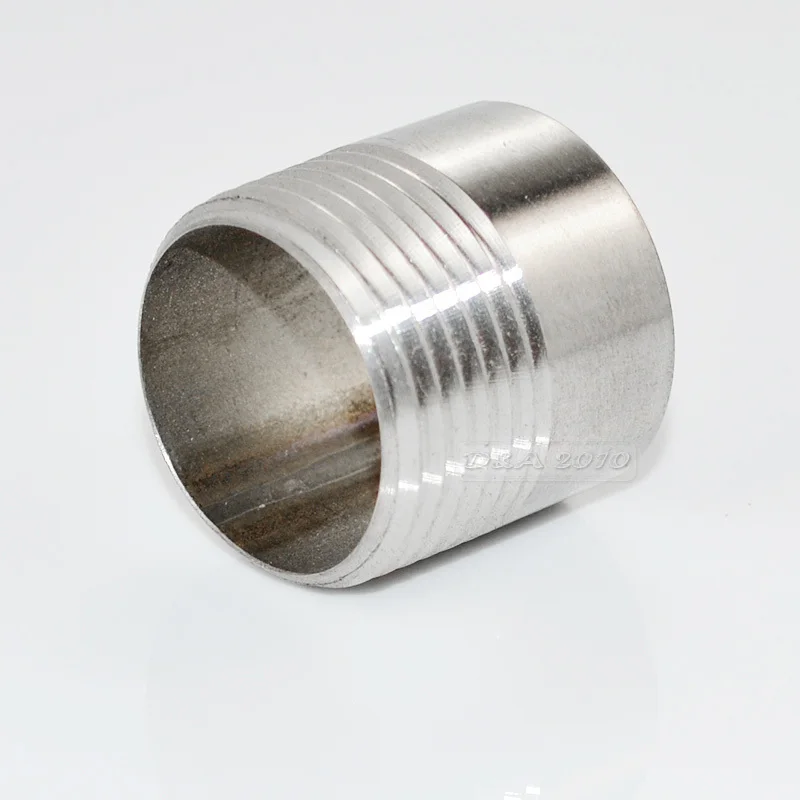 

MEGAIRON 1-1/4" Single Male Thread Pipe Fittings Stainless Steel SS304