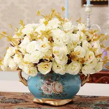 Керамическая ваза украшение ручной работы ваза цветочный домашний интерьер Джейн гостиная настольные аксессуары