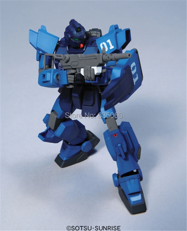 Фигурки японского аниме Gundam 1/144 HGUC 080 Blue Destiny I робот экшн фигурки пластиковые