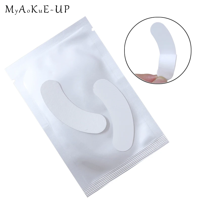 Высококачественные 25 упаковок/50 пар накладки для ресниц накладки для наращивания под гелевые подушечки для глаз ресницы инструменты для макияжа