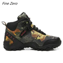 Fine Zero уличная Мужская походная обувь непромокаемая дышащая тактическая армейские сапоги Desert Training кроссовки Нескользящие треккинг