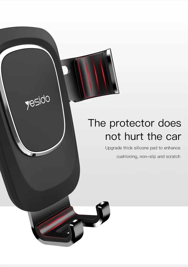 Gravity Car Mount Holder Phone Stand (6)
