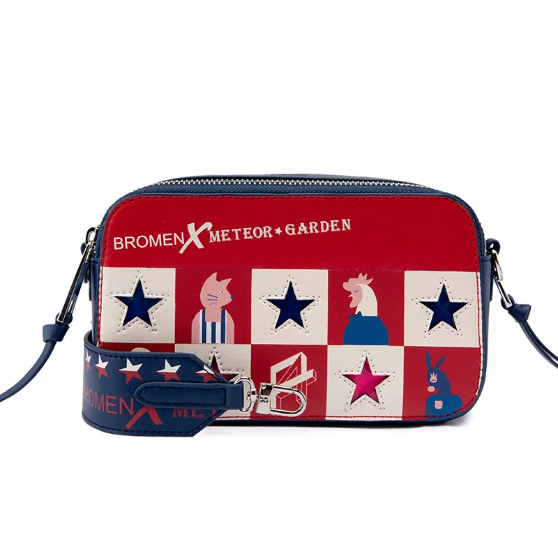 

LOEIL Meteor Garden cooperation bag camera bag student Messenger bag female Korean version of the shoulder bag