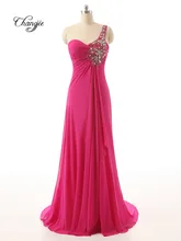 

Vestidos De Festa Long Mermaid Evening Dresses 2017 V-Neck Sleeveless Backless Sweep Train Crystal Beaded Party Dress
