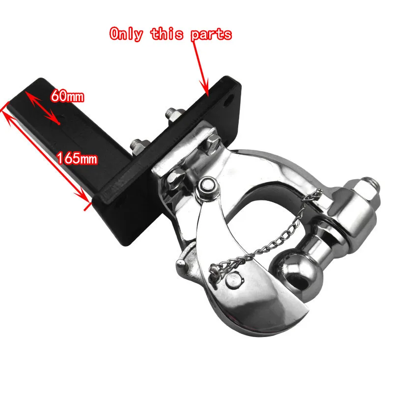 Ego tailer adjustable Pintle hook fixing base, trailer hitch towing Heavy duty,trailer parts