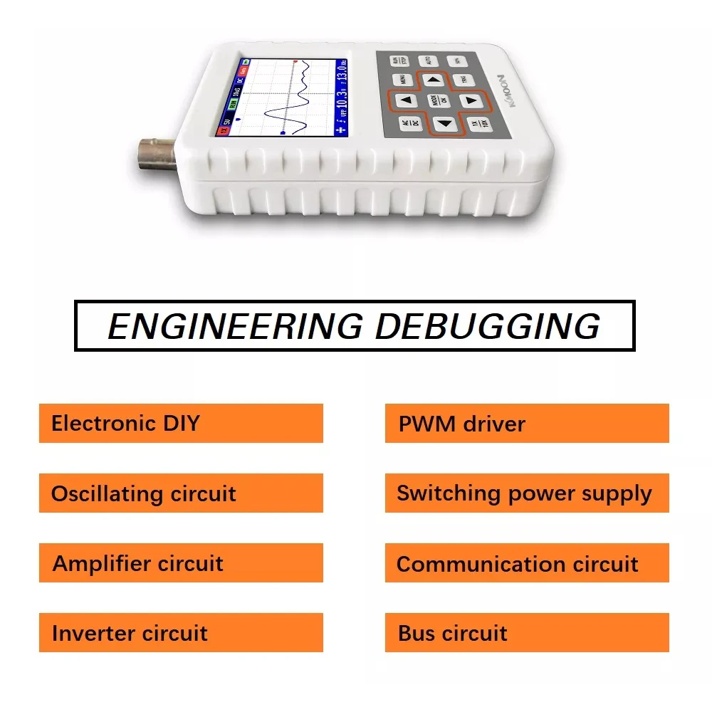 KKmoon профессиональный ручной Мини цифровой DSO PRO осциллограф с пропускной способностью 5 м 20 мс/с частота дискретизации