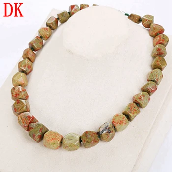 

Fashion Multi Color 3A Natural Amber Healing Crystal Agate Irregular Stone Quartz Pendant Necklace Women Charm Necklace Jewelry