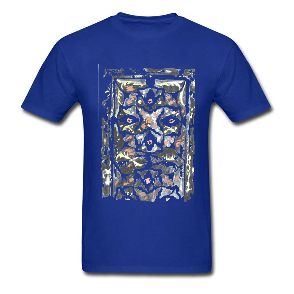 Mirror to a garden_blue