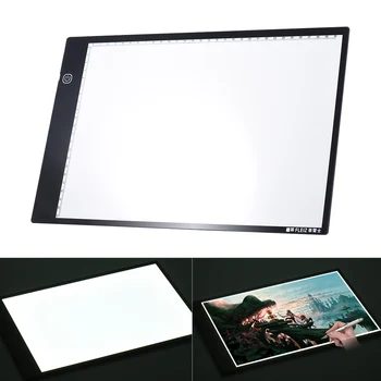 

Portable A4 LED Light Box Drawing Tracer Copy Board Table Pad Panel Digital Tablet with Memory Function Brightness Control