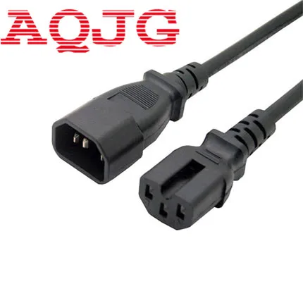 

IEC 320 C14 Male to C15 Female Power Extension Cable for Kettle Plug 100cm AQJG
