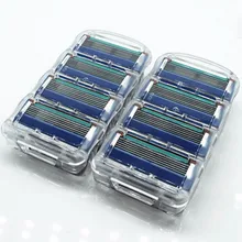 2016/8pcs/lot Brand Quality proglide Mens Standard Blades Fusione Power 5 shaving razor blade for mens