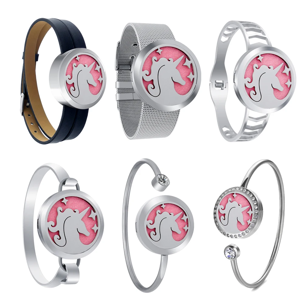 ZP-BD054 Unicorn Diffuser Bracelet (1)