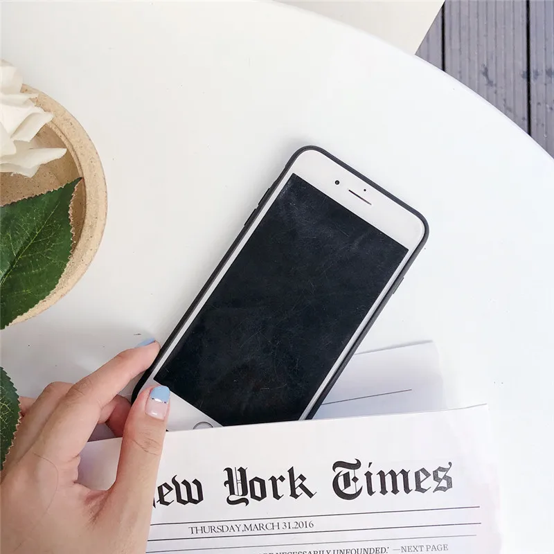 LUDI Vintage Marble Pattern Phone Case for iPhone 7 Cases for iPhone X 6 6s 8 7 Plus Soft Silicon Black Blue Glossy Coque Capas 08