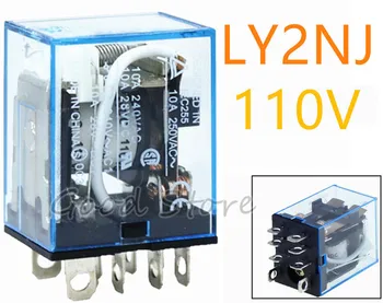 

10Pcs Relay LY2NJ 110V AC DC Small relay 10A 8PIN