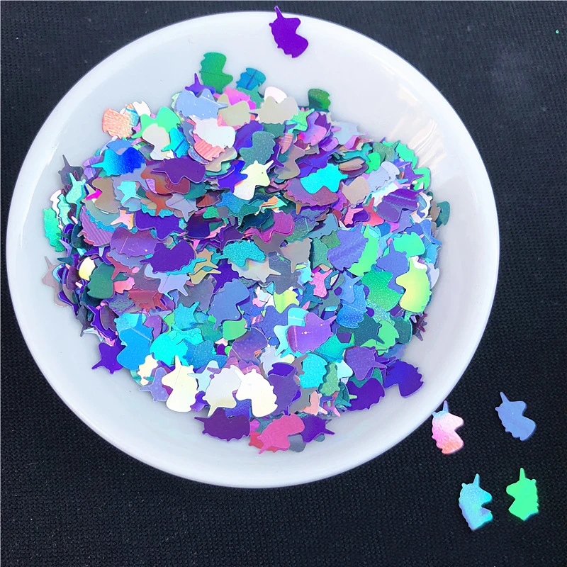 

1Pack Glitter Slice Slime Filler DIY Clear Slime Supplies Glue Mud Crystal Slime Decoration Play Dough Tools Accessories