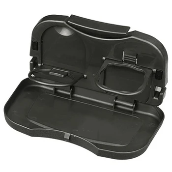 

Car Water Cup Holder Shelf Drink Holder Auto Dining Table Folding Pallet Car Back Seat Dish Dining Table