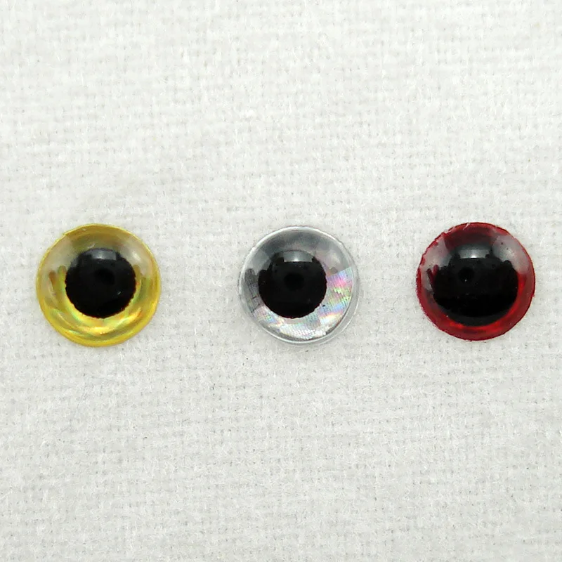 600pcs Mixture 3colors 3D simulation fish eyes DIY For Fishing Lure