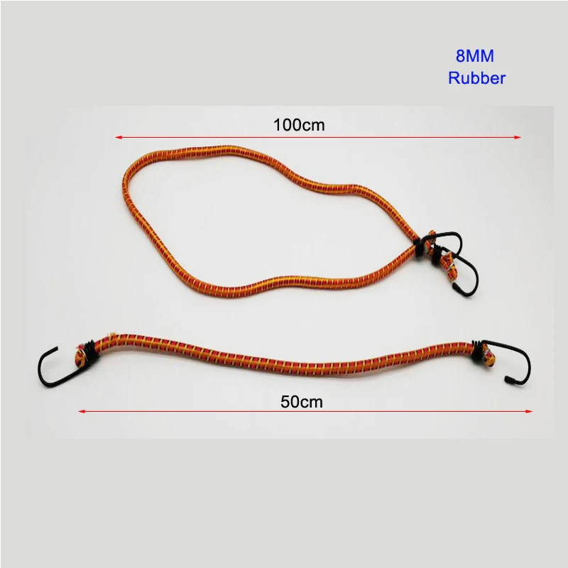 FreshGo 2 Pieces Heavy Duty Bungee Cords with hooks Car Luggage Roof