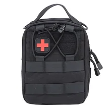50 шт./лот, сумка для выживания, кемпинга, аварийной ситуации, пустая, тактическая, медицинская, аптечка, военная, поясная, дорожная, тактическая сумка