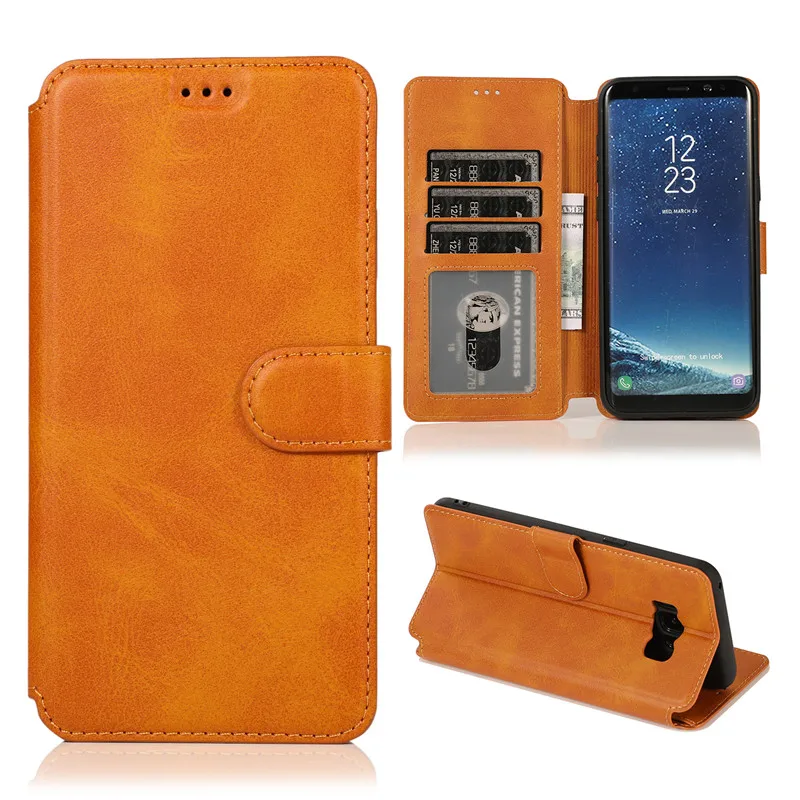 Для samsung galaxy Note 8 9 N950 N960 N9500 кожаный чехол с откидной крышкой для телефона, кошелек, отделения для карт, чехол для samsung Note8 Note9