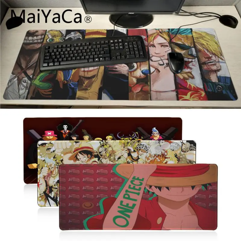 

Maiyaca One Piece Backgrounds Beautiful Anime Mouse Mat Gaming Mouse Pad Gamer Game Mouse pad Anime Mousepad mat Speed Version