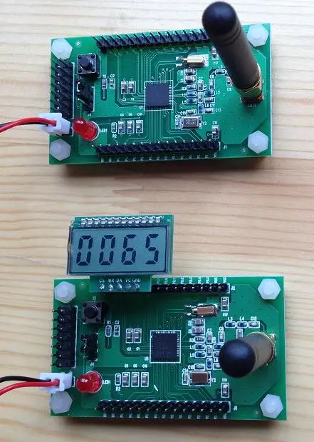 Макетная плата CC430F5137 макетная с беспроводной цифровой передачей CC430 433 МГц|board