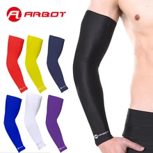 ARBOT Uv Arm Sleeves For Sun Protection Arm Cooling Sleeve Arm Warmers Anti-slip Skin Protection For Basketball/Biking/Cycling