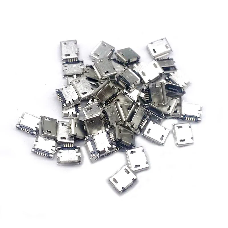 50pcs/lot 5Pin Micro-B SMD Micro USB Connector Female Port Jack Tail Sockect Plug For Android phone data connector 50pcs/lot 5Pin Micro-B SMD Micro USB Connector Female Port Jack Tail Sockect Plug For Android phone data connector