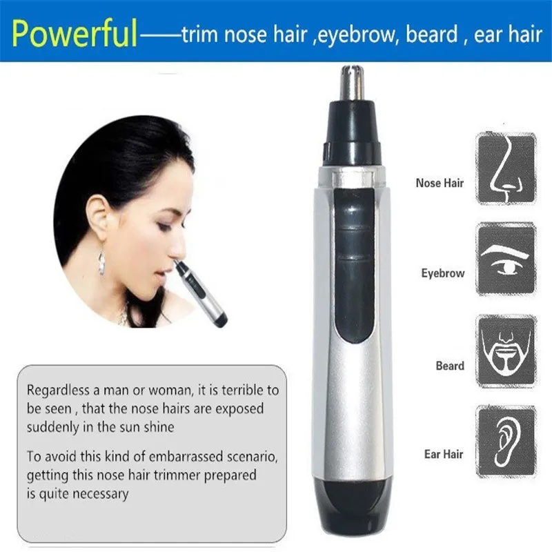 Практичный электробритва для удаления волос в носу бровей Бритва для волос бритвы средство для удаления волос триммер для лица чистый личный уход