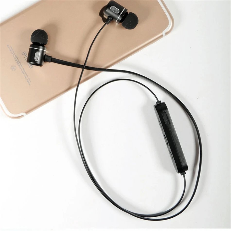 Беспроводные наушники Спорт стерео Bluetooth вкладыши для телефона IOS Android High Fidelity бас
