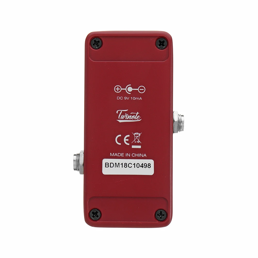 IRIN TDS-3 Mini High Gain Distortion Guitar Effects Pedal Portable Ture Bypass Pedal Guitarra Electric Instrument Accessories