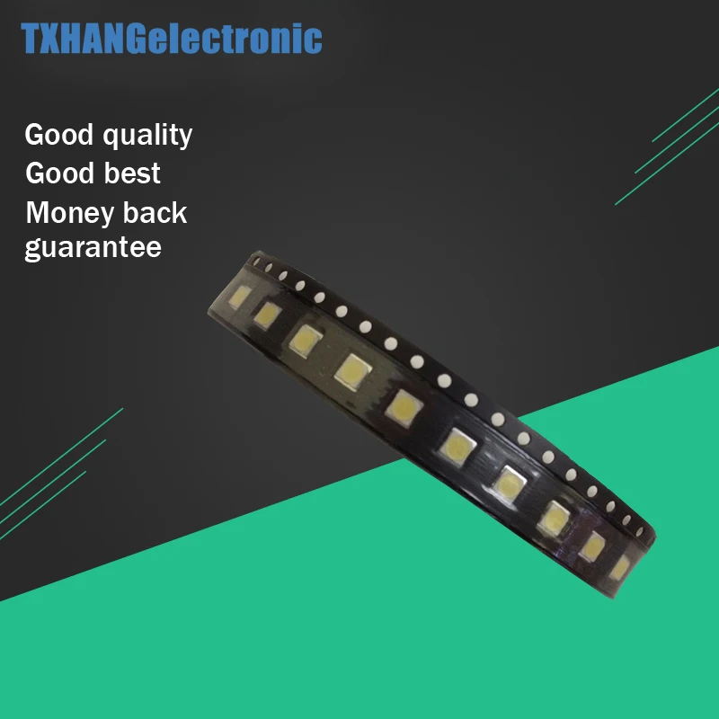 50 шт./лот для LG SMD LED 3535 6 в чип холодного белого света 2 Вт ТВ/ЖК подсветки