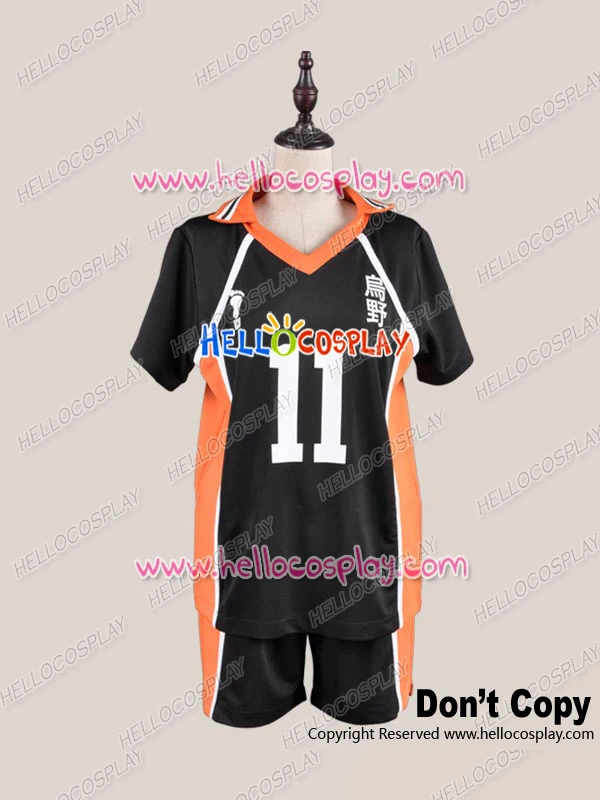 Haikyu Cosplay Traje Juvenil No 11 Ver Uniforme Traje H008 65 Algod o 