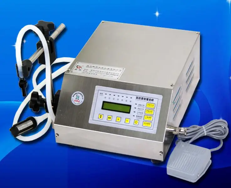 

GFK-160 Digital Control Liquid Filling Machine /Small Portable Electric Liquid Water Filling Machine
