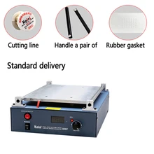 Kaisi KT-406 Встроенный вакуумный насос ЖК-дисплей сепаратор Сенсорный экран разделяющая машина для Max 7-ми дюймового телефона Стекло объектив высокое качество