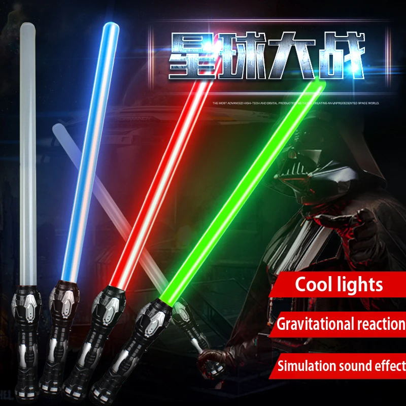 Cosplay Star Wars Lightsaber with Light Sound Led Red Green Blue Saber