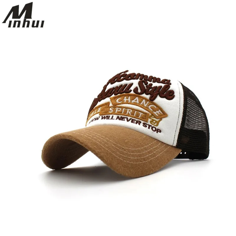 Prix pour Minhui 2017 casquette de baseball hommes d'été maille snapback chapeau gorras casquette broderie casual réglable chapeaux pour femmes Prix pour Minhui 2017 casquette de baseball hommes d'été maille snapback chapeau gorras casquette broderie casual réglable chapeaux pour femmes