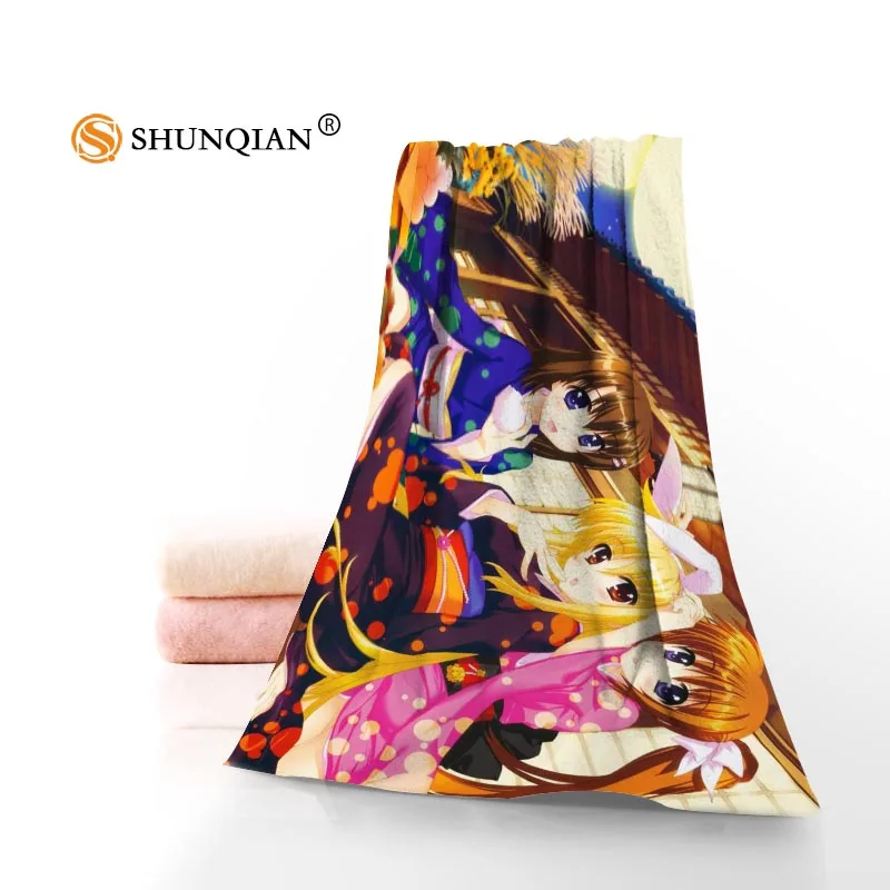 New Custom Animation kimono Towel Printed Cotton Face/Bath Towels Microfiber Fabric For Kids Men Women Shower Towels - Цвет: Towel