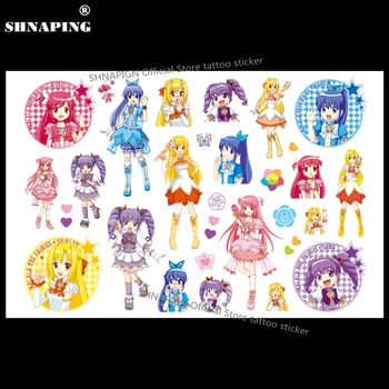 

SHNAPIGN Magic Fairy Child Temporary Tattoo Body Art Flash Tattoo Stickers 17*10cm Waterproof Henna Tatoo Styling Wall Sticker