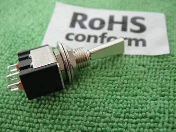 

SPDT ON-OFF-ON FLAT Car Boat Toggle Switch 3v 6v 9v 12v 120V 240V AC/DC F103