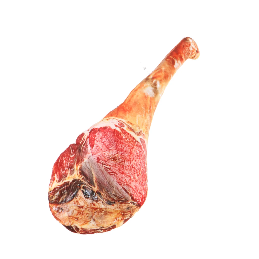 Home Decor Creative Ham Plush Pillow Cushions Toy Stuffed Sofa Food Dolls 45cm