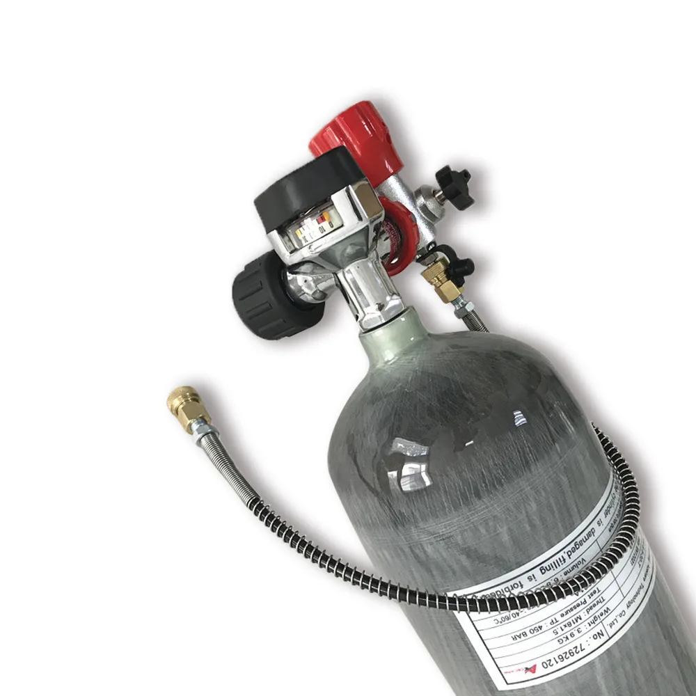 AC168201 Пневматика с предварительной накачкой насосы для пейнтбола бак 6.8L CE co2