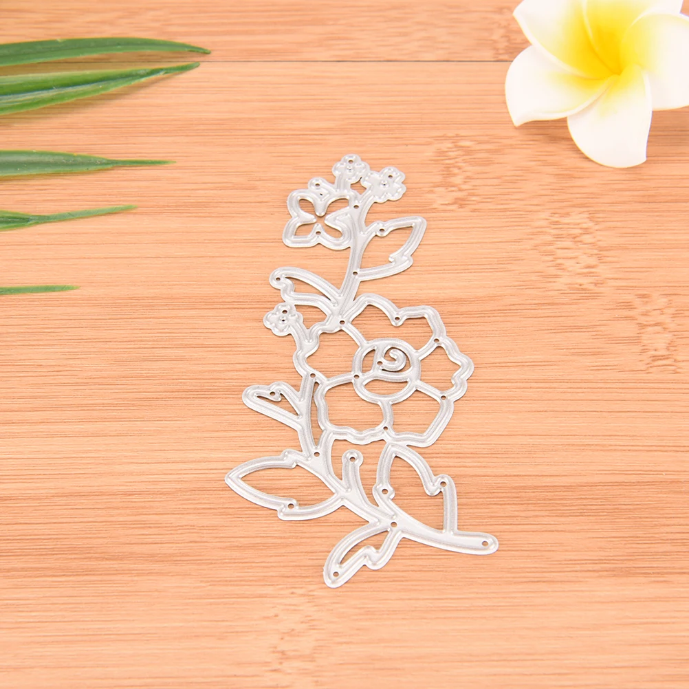 NEW Plum Blossom Metal Cutting Dies Stencil for Scrapbooking Album Cards DIY Decorating Crafts Embossing Folder Suit Template