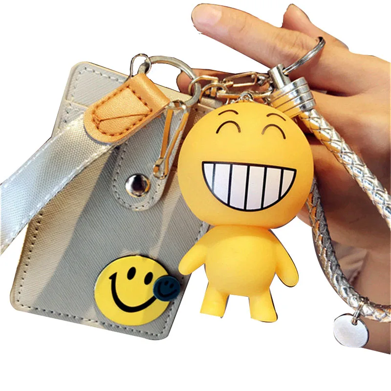 

HNXZXB Card set Credit Card Holder for Students PU Bank Card Neck Strap Card Bus ID Holders Work Identity Badge with Lanyard